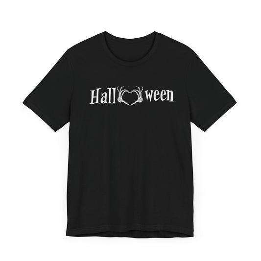 Skull Heart Halloween Short Sleeve Tee - VICIOUSLY CRUNK MERCH